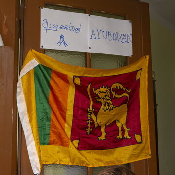 Pohoštění přáteli ze Srí Lanky
